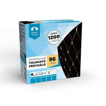 LED svetleća mreža 1x2m 96 komada toplo bela KAT 401-2 LED svetleća mreža 1x2m 96 komada toplo bela KAT 401-2